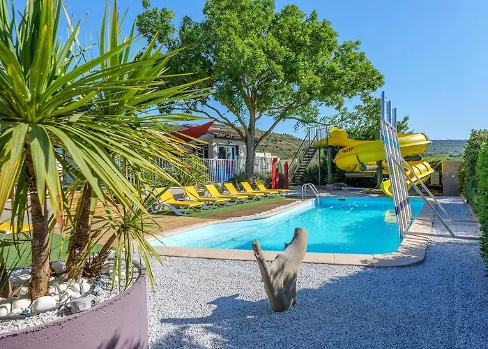 فيلة Sophora - Piscine Toboggan Aquatique Privee Conilhac-Corbières